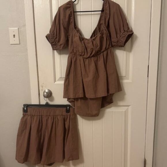 Free People Donnie Short Set L - Picture 8 of 8